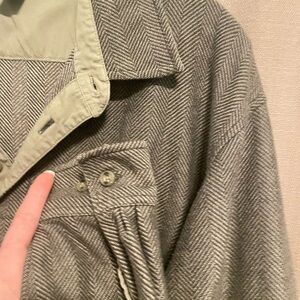 LL BEAN Men’s Long Sleeve 3 Button Shirt Size Large